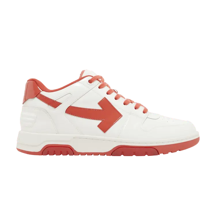 

Кроссовки Off-White Off-White Out of Office 'White Red Patent', белый