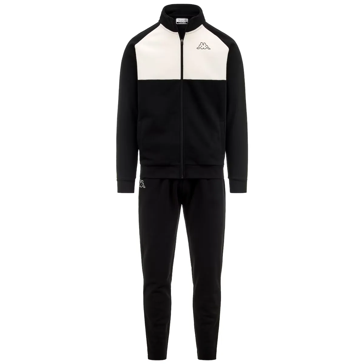 

Мужской спортивный костюм Fadi Tracksuit Kappa, черный/белый