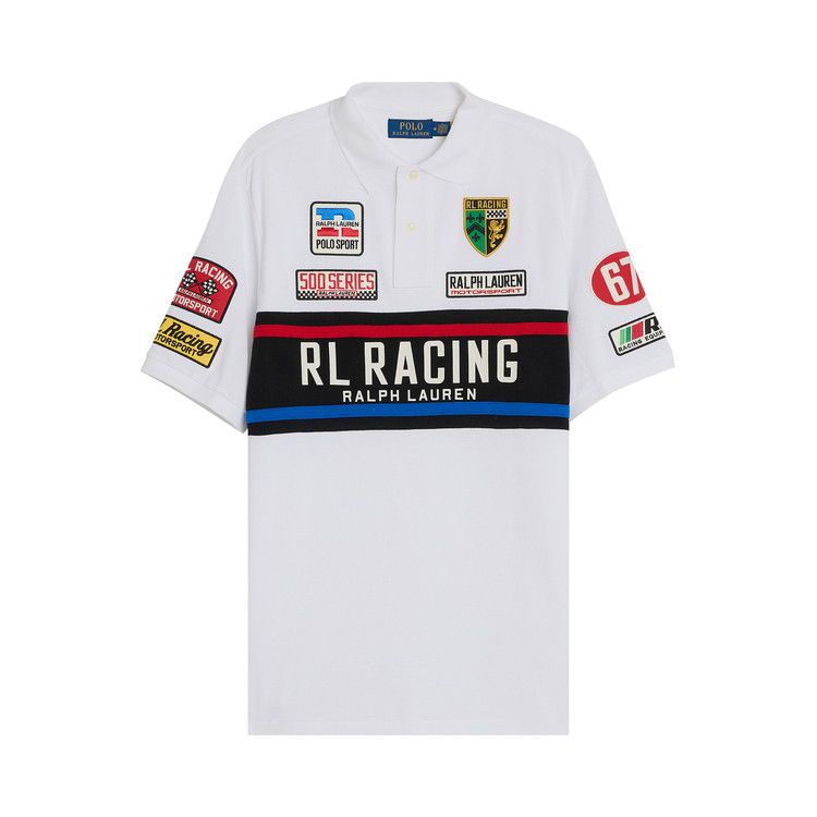 

Поло Polo Ralph Lauren Mesh Short-Sleeve Polo Shirt, White