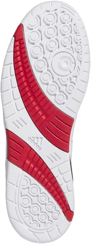 Мужские баскетбольные кроссовки Adidas Midcity Mid, Cloud White Collegiate Red Core Black — фото 3