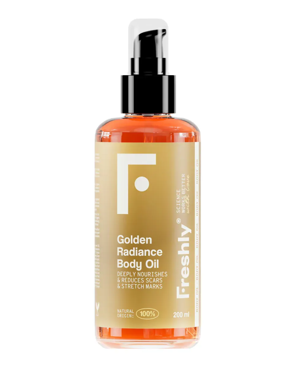 Масло для тела Freshly Cosmetics Golden Radiance Body, 200 мл