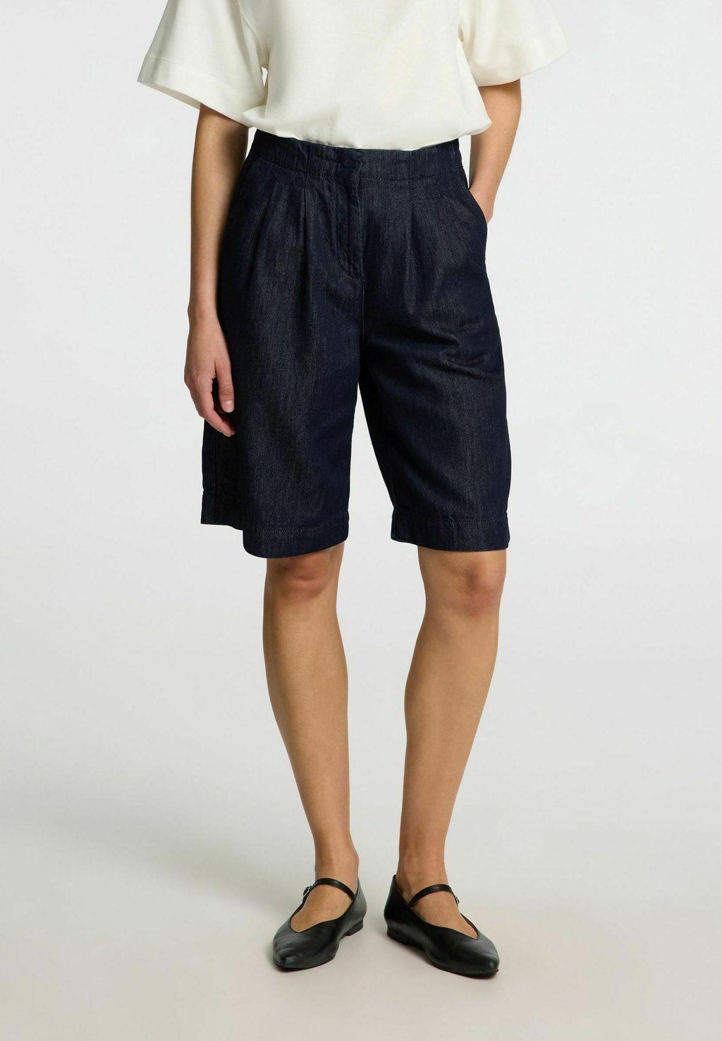 

Джинсовые шорты Selected Femme, цвет Dark Blue Denim