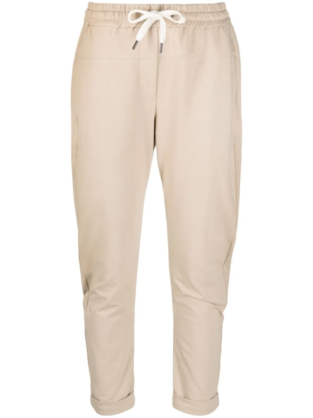 

Джоггеры с кулиской Brunello Cucinelli, нейтральный