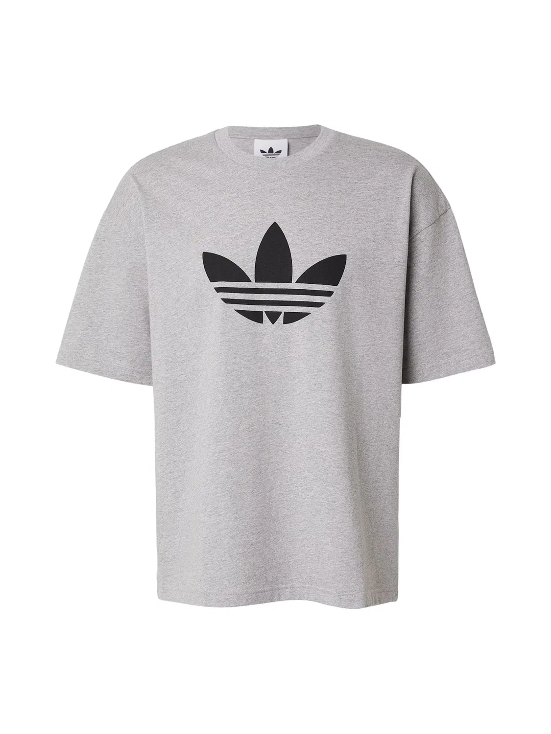 Футболка Adidas Originals TREFOIL серого цвета