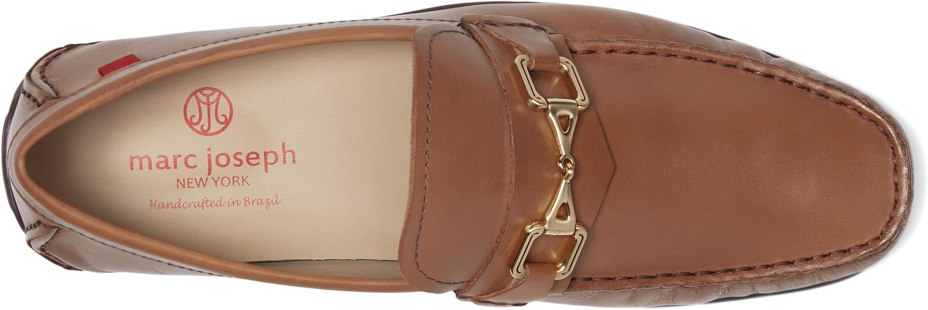 Лоферы Marc Joseph New York Park Avenue, цвет Saddle Burnished Napa — фото 2