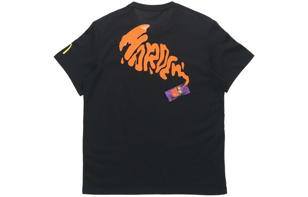 Футболка harden sauce crossover short sleeve black Adidas, черный — фото 2