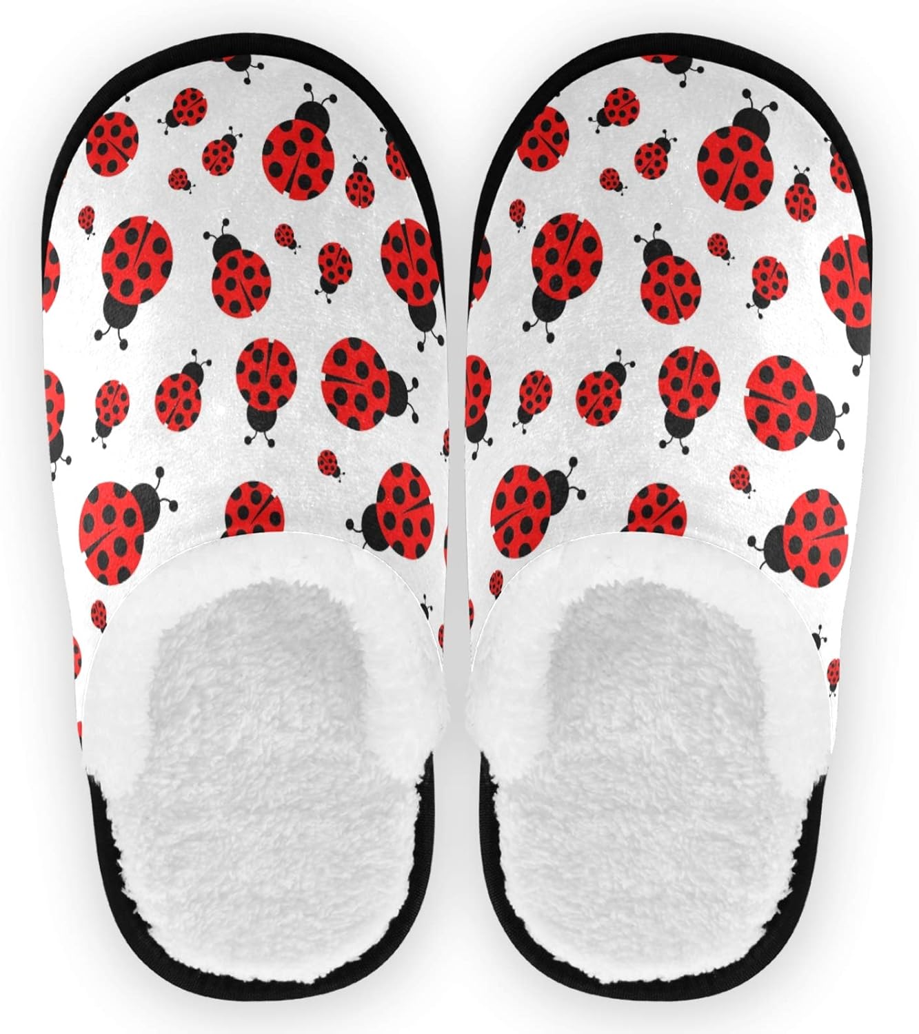 

Тапочки visesunny для женщин и мужчин, стильные зимние теплые домашние тапочки из хлопка с эффектом памяти и мягкой плюшевой флисовой подкладкой, домашние тапочки без шнурков для девочек, обувь для дома и улицы, мультиколор