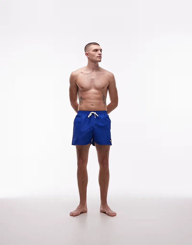 Плавки-шорты Tommy Hilfiger на завязках, синий — фото 2