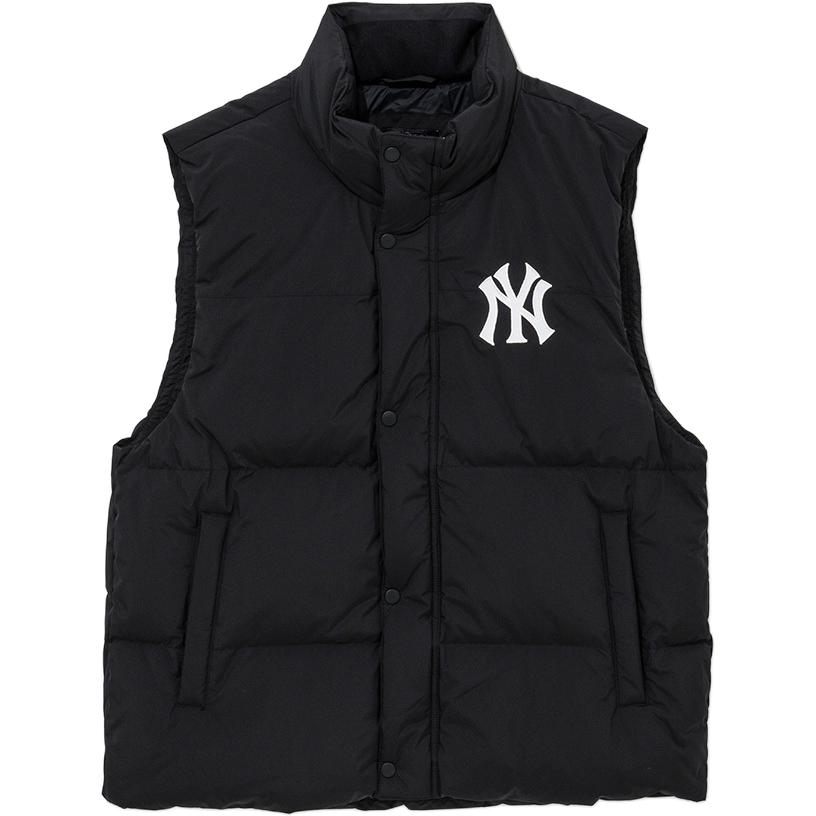 

New Era Пуховая жилетка MLB FW24 унисекс черная, Black