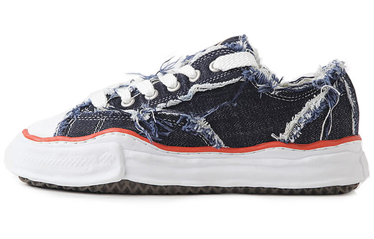 

Blakey Стильные мужские кеды для скейтбординга с низким верхом, черные Mihara Yasuhiro