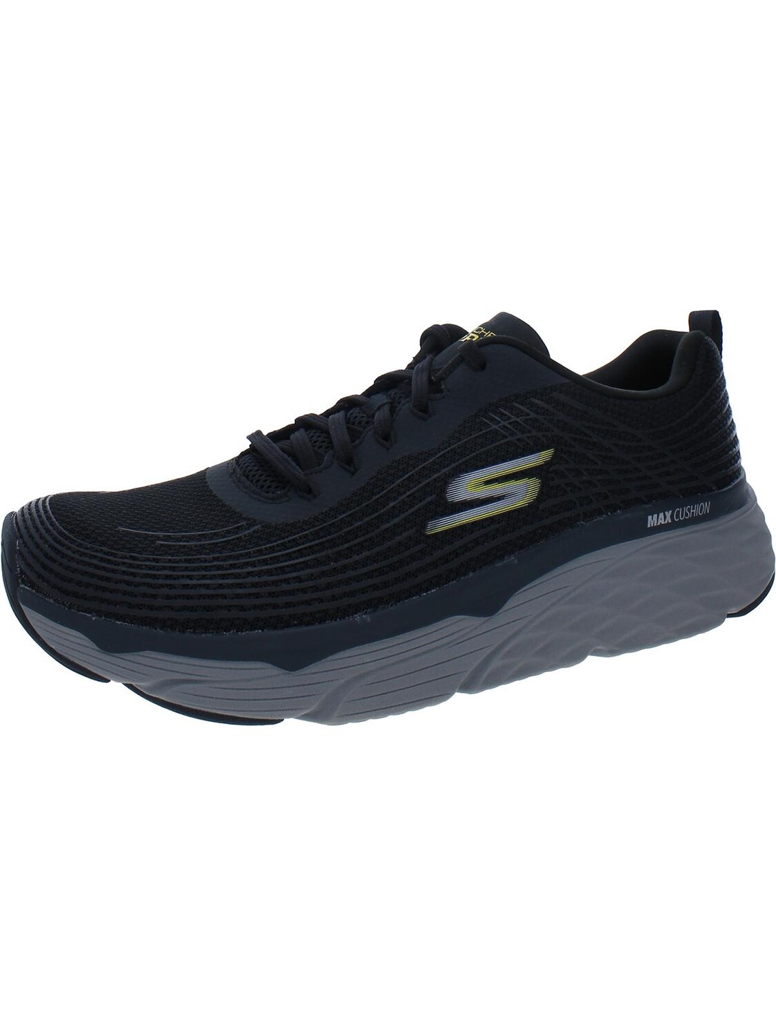 

Мужские кроссовки Max Cushioning Eite с вязаным ковриком GOGA Skechers, цвет Black/Charcoal