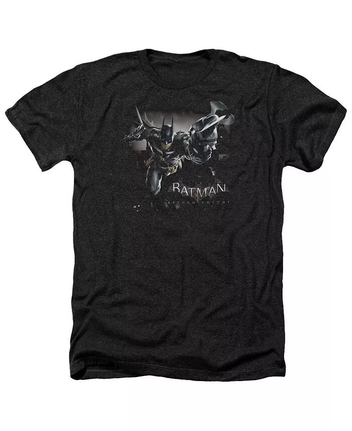 

Мужская футболка Arkham Knight Grapple Adult Heather Batman, черный