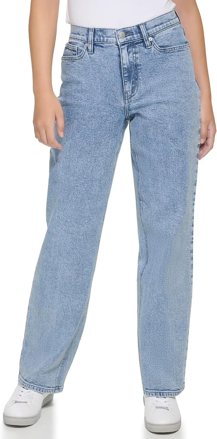 

Calvin Klein Jeans Women's Super Hi Rise Wide Leg Denim