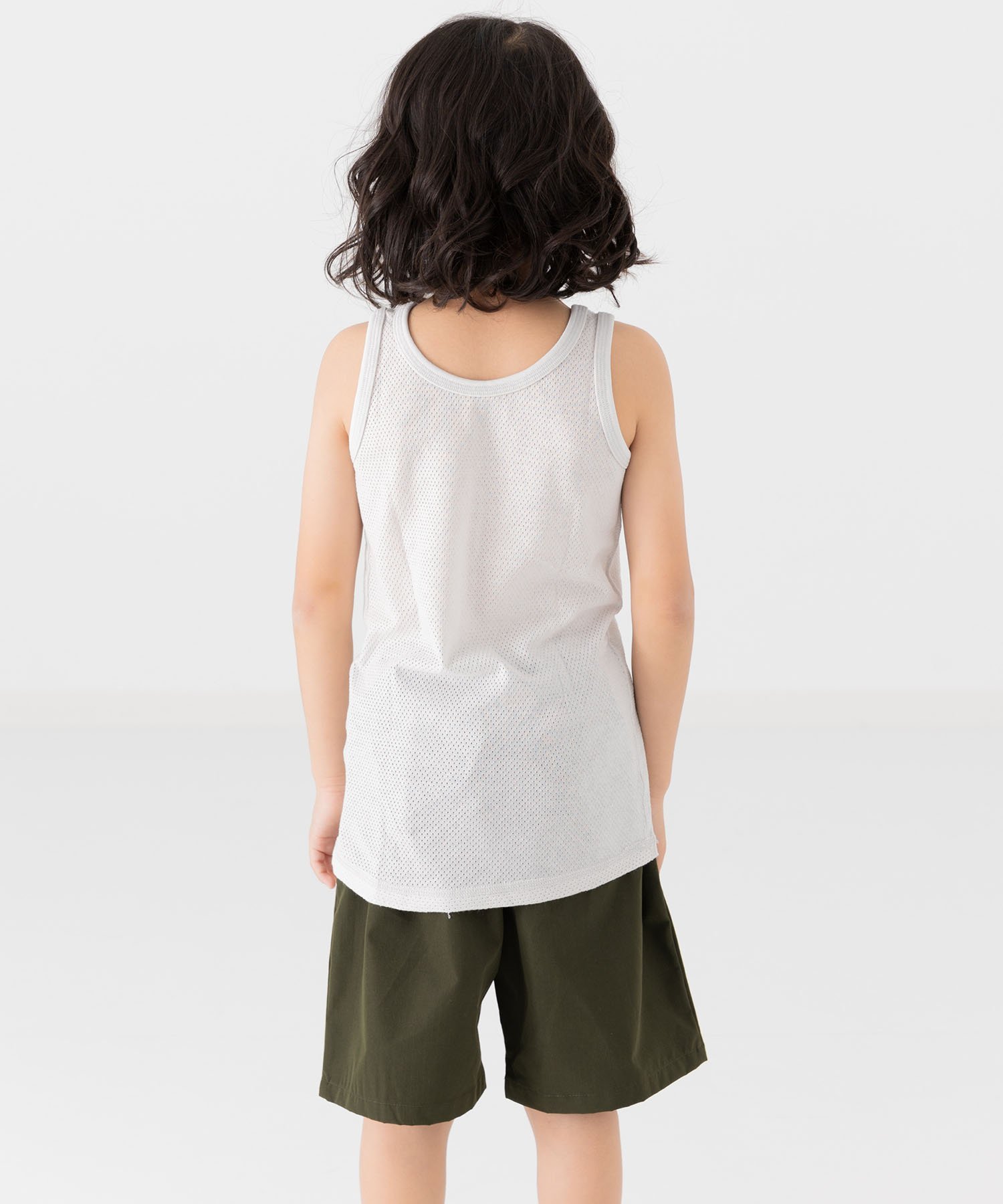 Все спереди и на животе (сетчатое белье 2P) Chil2, F Tank Top / Gray — фото 4