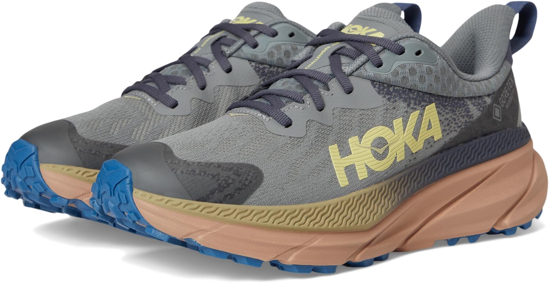 

Кроссовки Hoka Challenger 7 GORE-TEX, цвет Asteroid/Maple