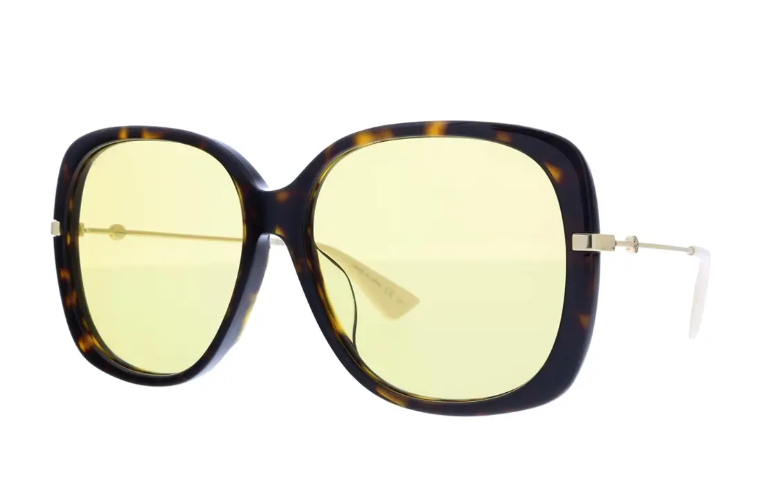 

Солнцезащитные очки Gucci Rectangle Unisex, желтый