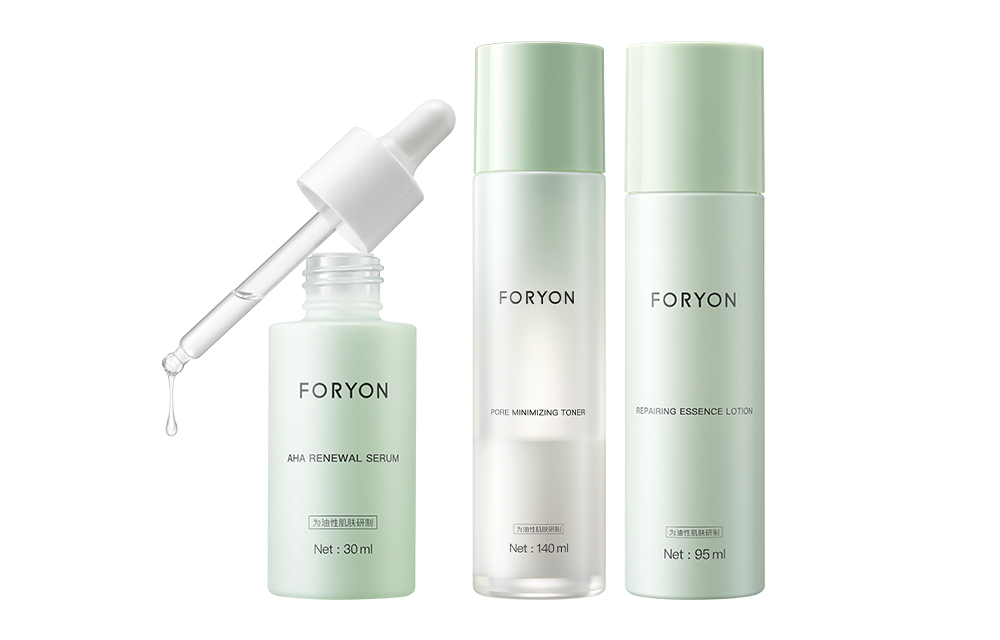 

FORYON Золотой сияющий шейкер для увлажнения, контроля жира и успокоения