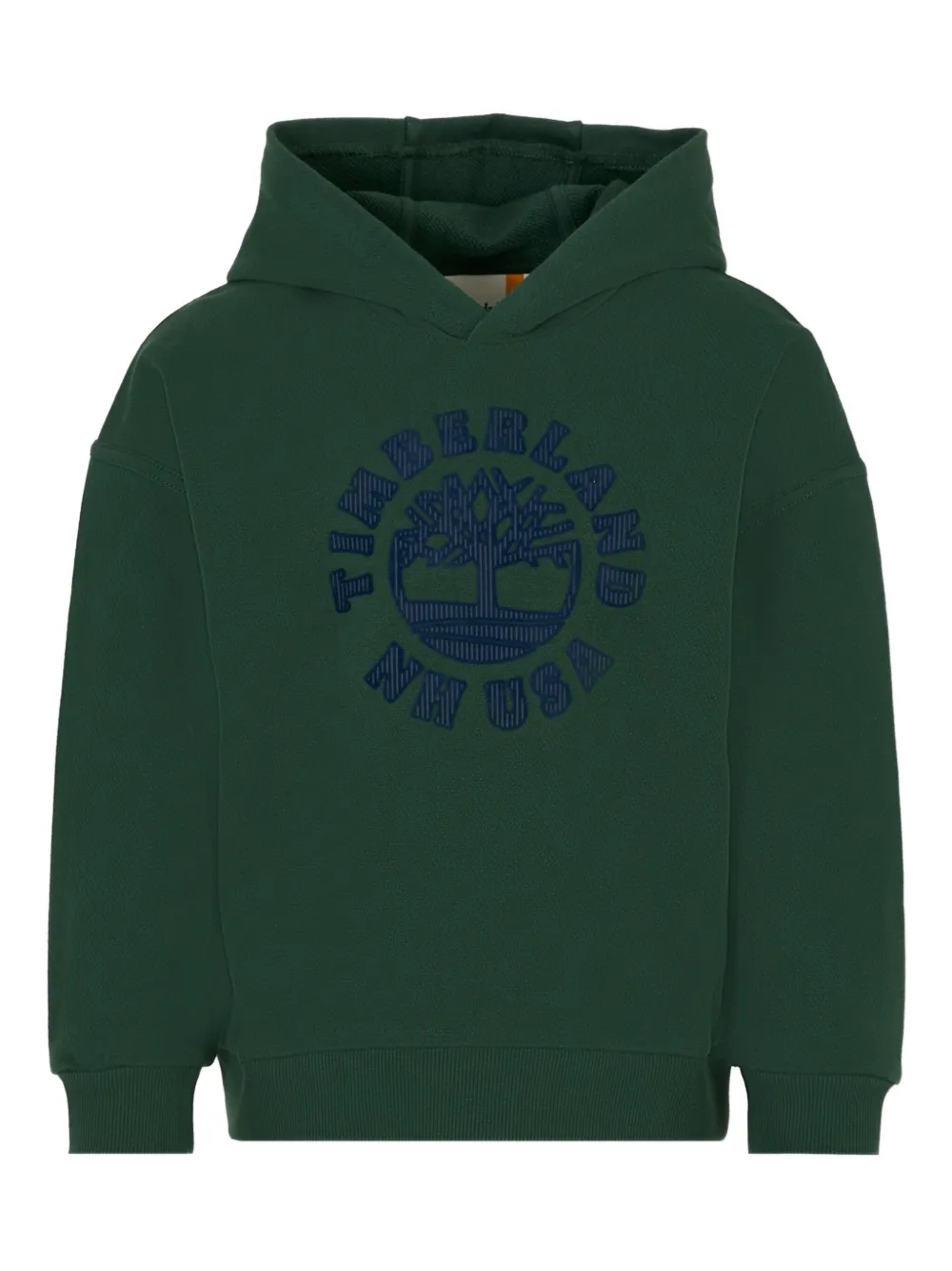 

Толстовка с вышитым логотипом Timberland Kids, зеленый
