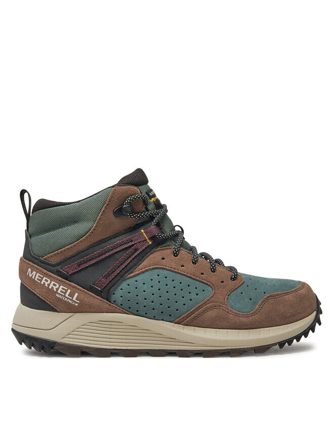 

Кроссовки Merrell Wildwood Mid Ltr Wp J068031 Verde, зеленый