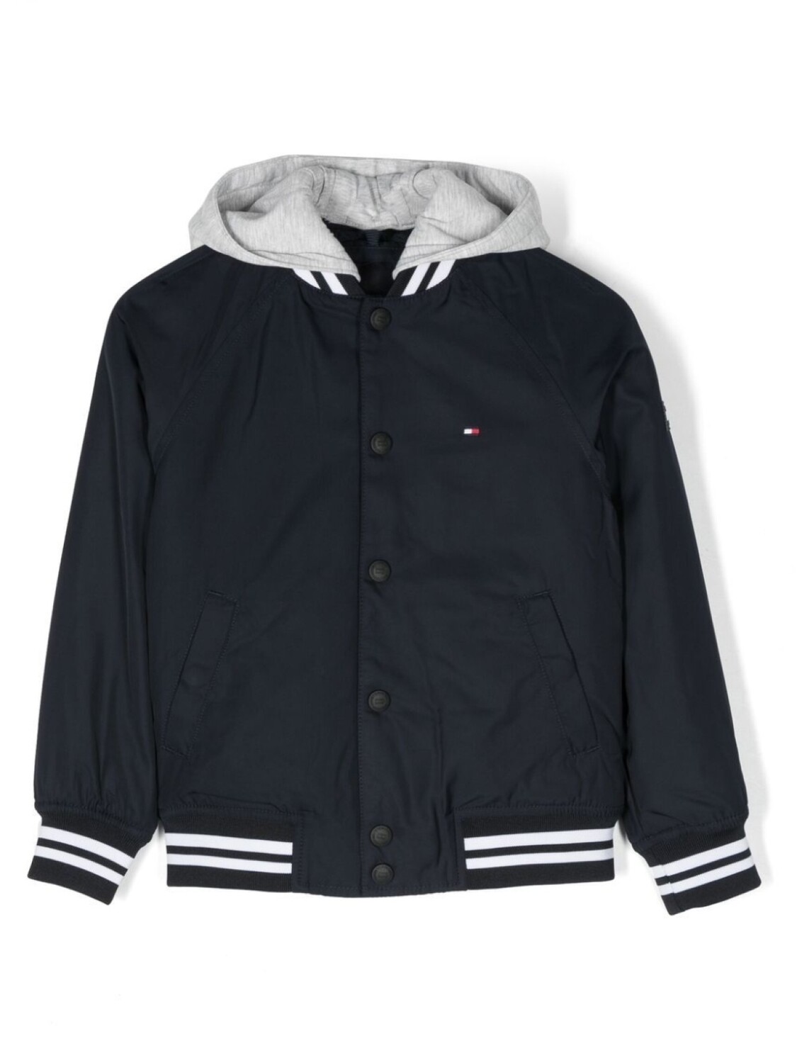 

Куртка с капюшоном и логотипом Tommy Hilfiger Junior, синий