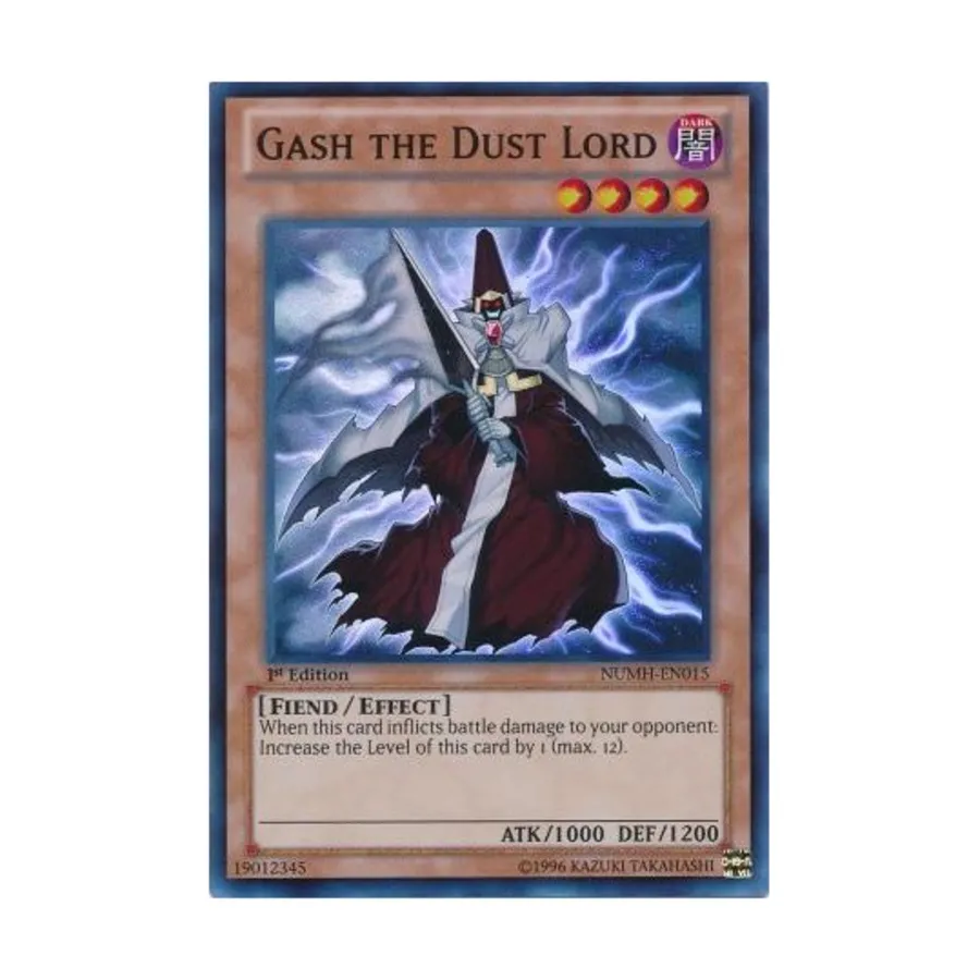 

CCG Гаш Повелитель Пыли (Супер Редкий), Yu-Gi-Oh - Number Hunters - Singles