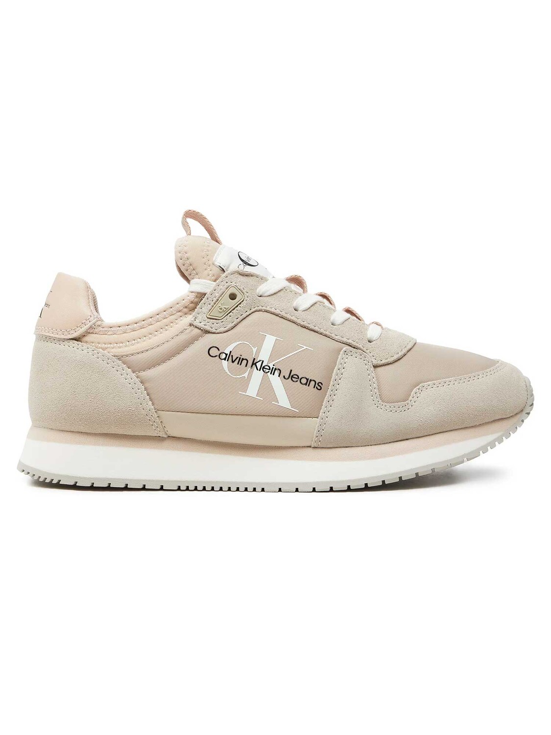 

Кроссовки Calvin Klein Jeans RUNNER SOCK LACEUP, бежевый