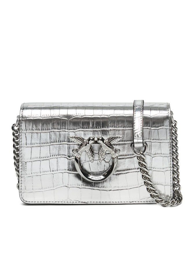 

Сумочка Love Click Mini AI 24-25 PLTT 100067 A1W5 Pinko, серебряный