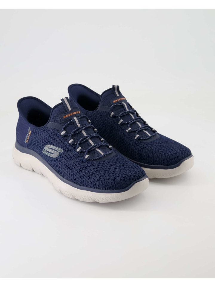 

Кроссовки на шнуровке Skechers, синий
