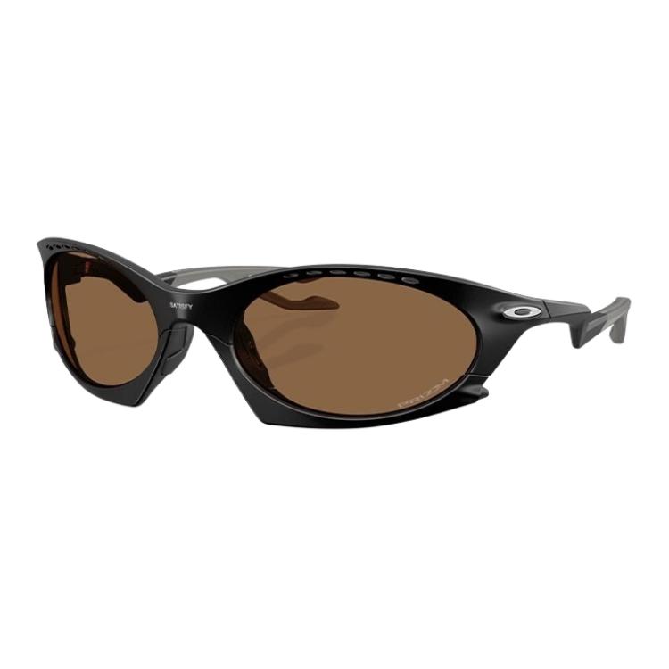 

Oakley Инъекционно-формованные солнцезащитные очки неправильной формы унисекс черные, Black