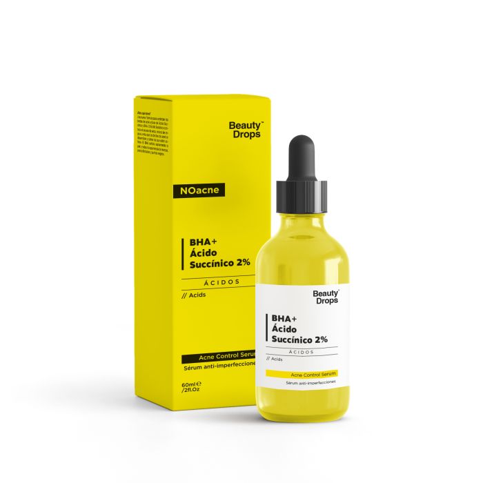 

Набор косметики Serum Anti-imperfecciones BHA + Ácido Succínico 2% Beauty Drops, 60 ML