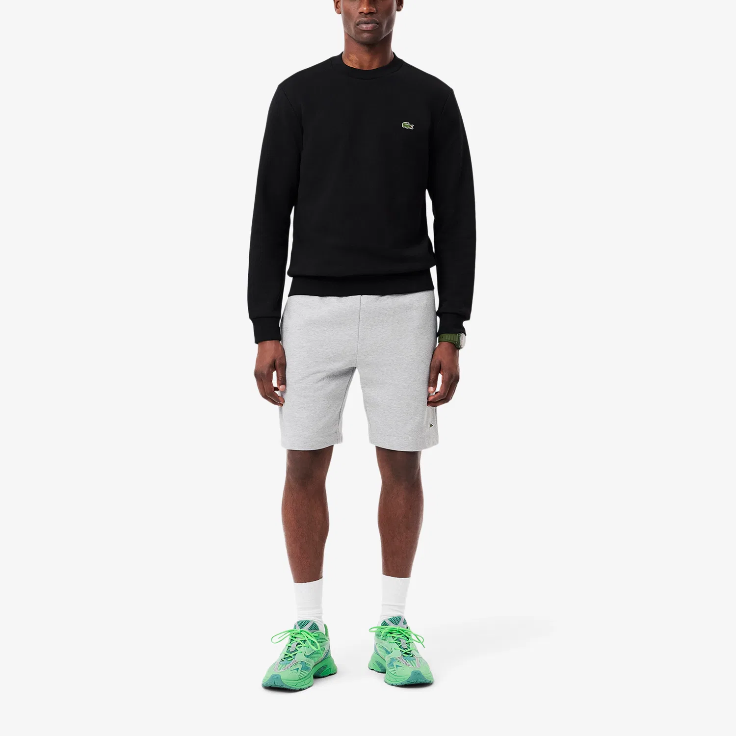 Шорты Classic Core Track LACOSTE, Gray — фото 4