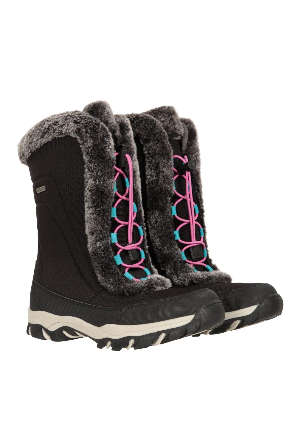 Зимние снежные ботинки для детей Ohio Mountain Warehouse, розовый