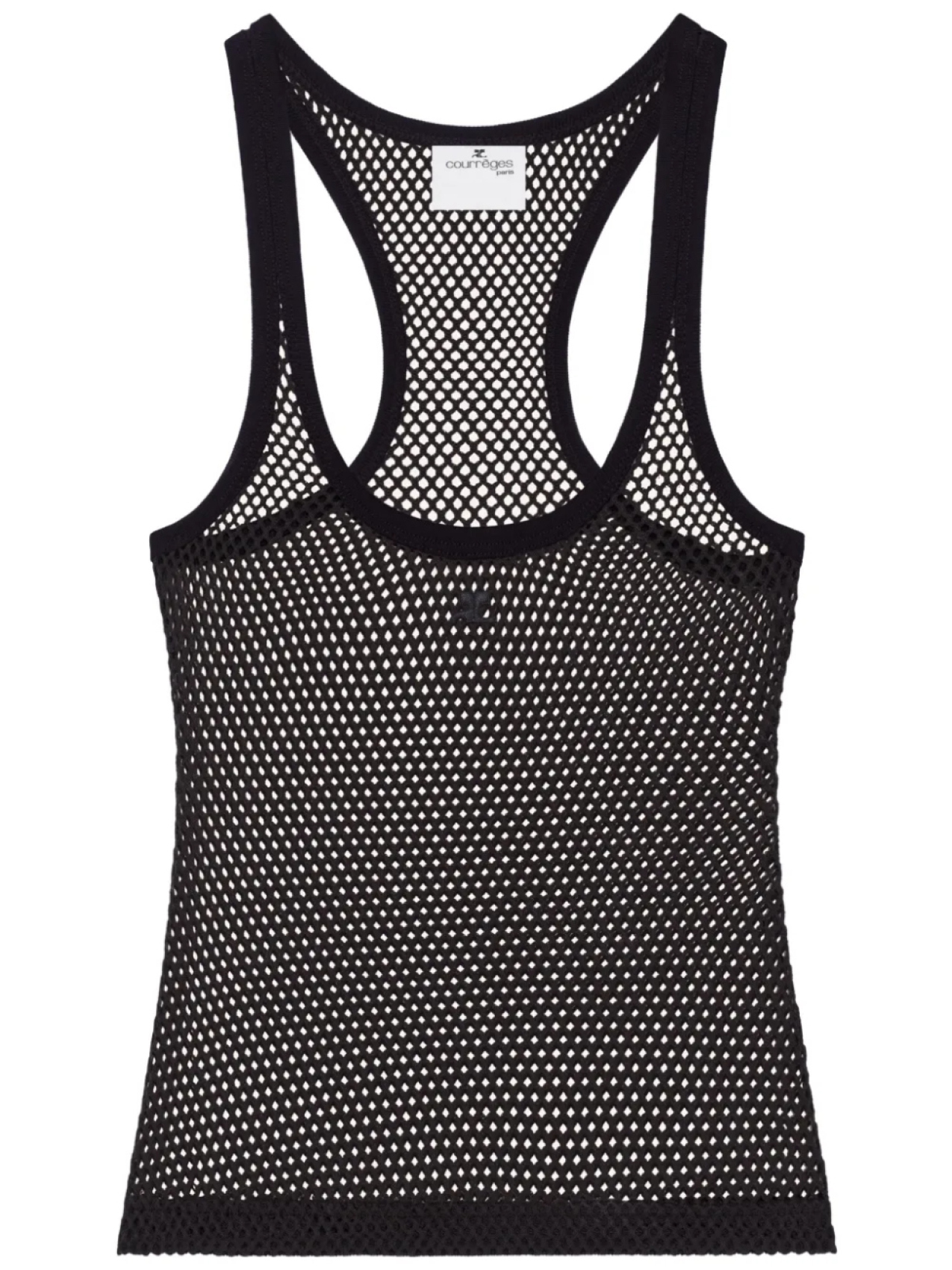 

Courrèges топ Scuba, черный