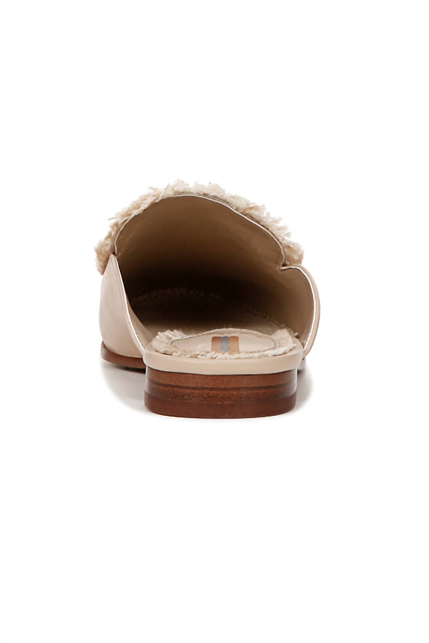 Женские мюли Linnie Fray Bit в цвете песочная ракушка Sam Edelman, Sandshell — фото 3
