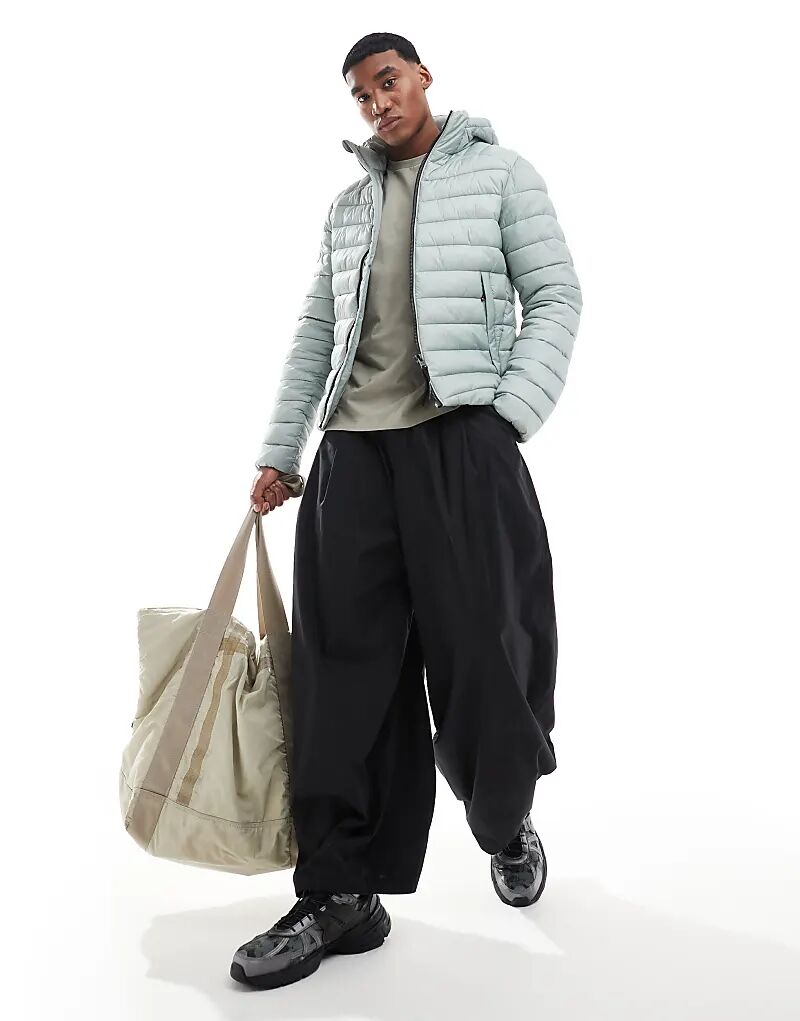 

Спортивная куртка с капюшоном Fuji, цвет голубиный серый Superdry