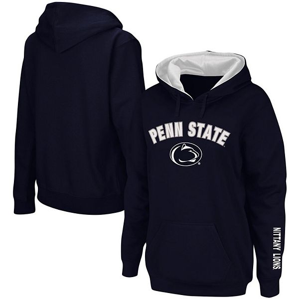 

Женский худи navy penn state nittany lions arch & logo 1 Colosseum