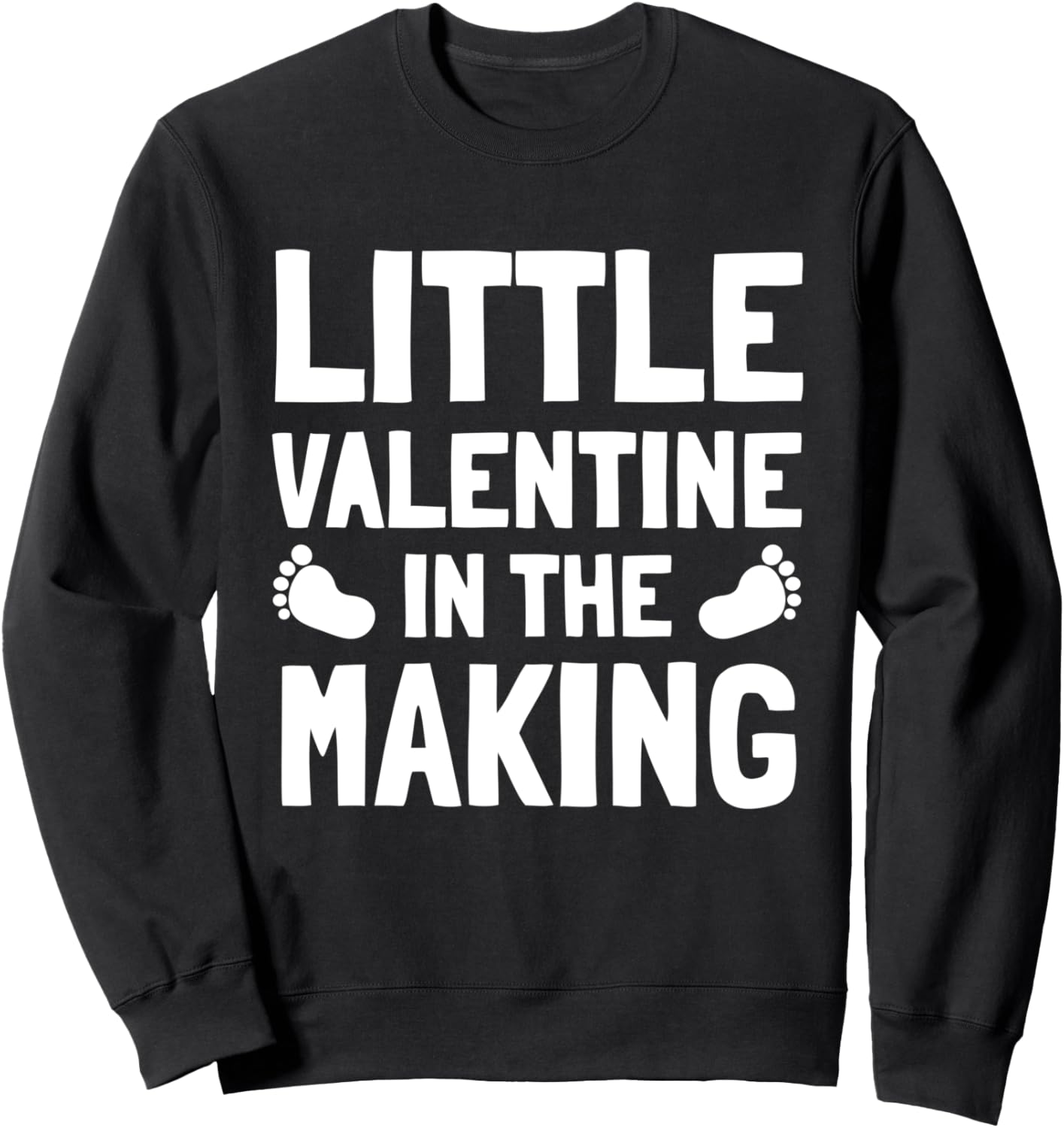 

Толстовка Маленький Валентин в процессе создания Little Valentine In The Making Sweetheart, черный