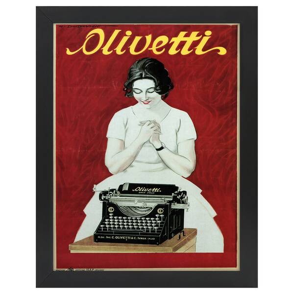 

Рамка для фотографий LegendArte Olivetti Schreibmaschine, черный