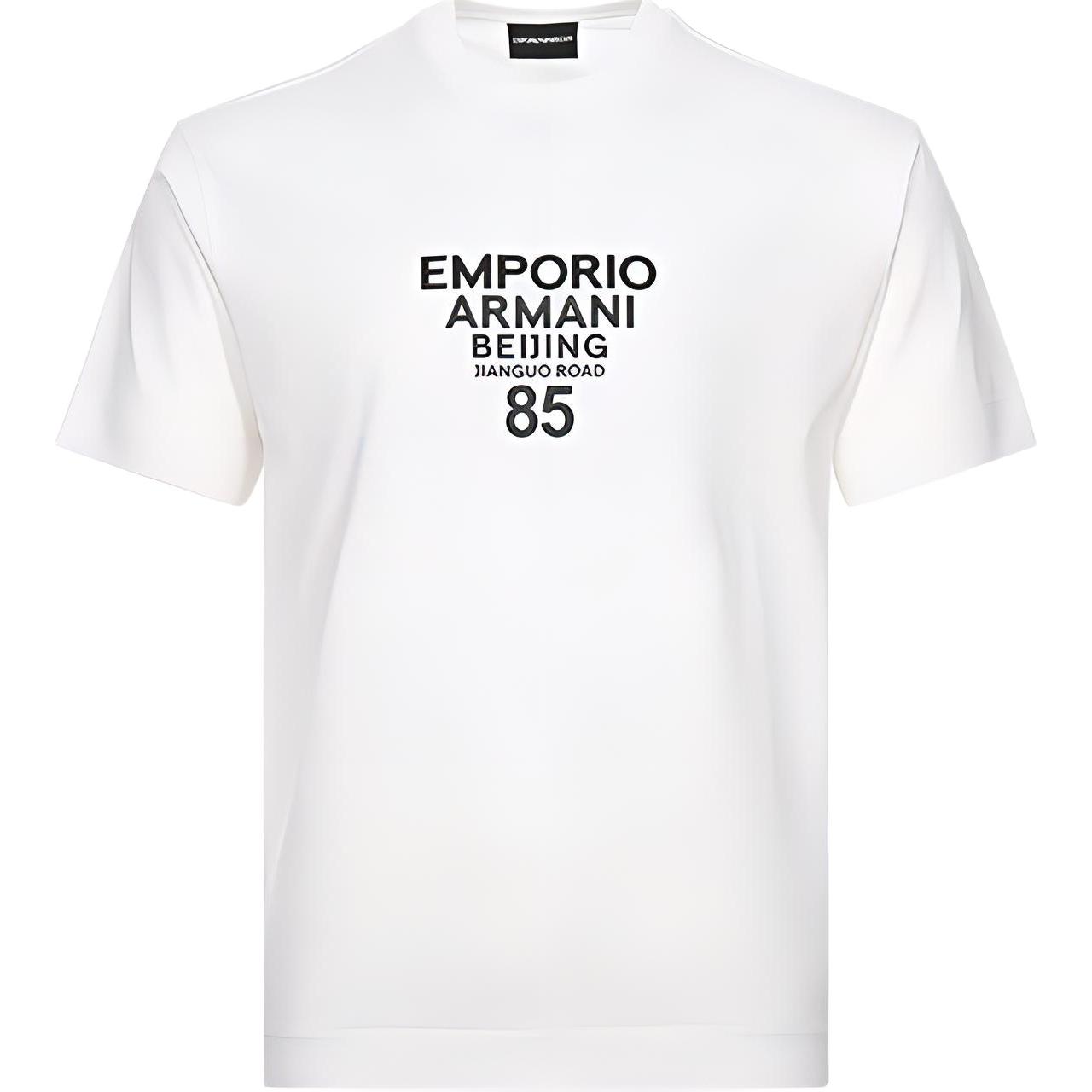 

EMPORIO ARMANI Футболка мужская белая, Белый, EMPORIO ARMANI Футболка мужская белая