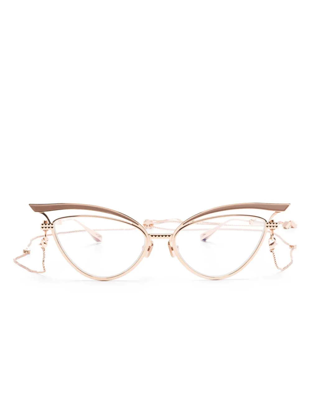 

Очки V-Glassliner в оправе 'кошачий глаз' VALENTINO GARAVANI EYEWEAR, розовый