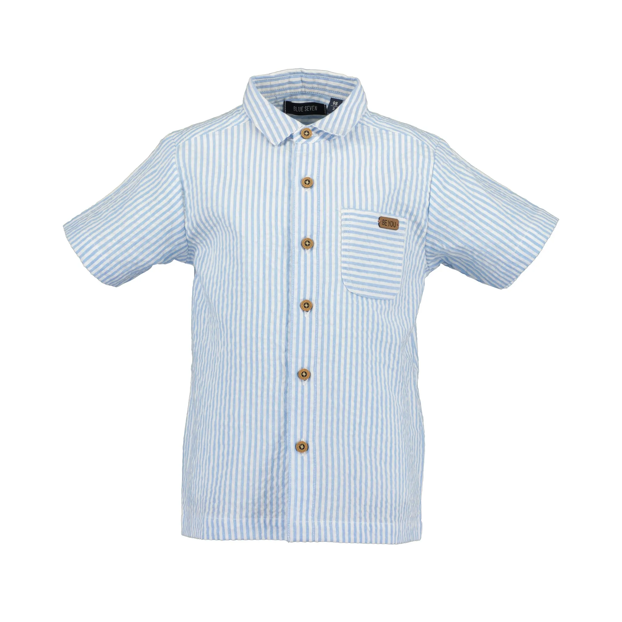 

Рубашка с короткими рукавами Blue Seven «kl Kn Shirt», цвет HL BLAU ORIG