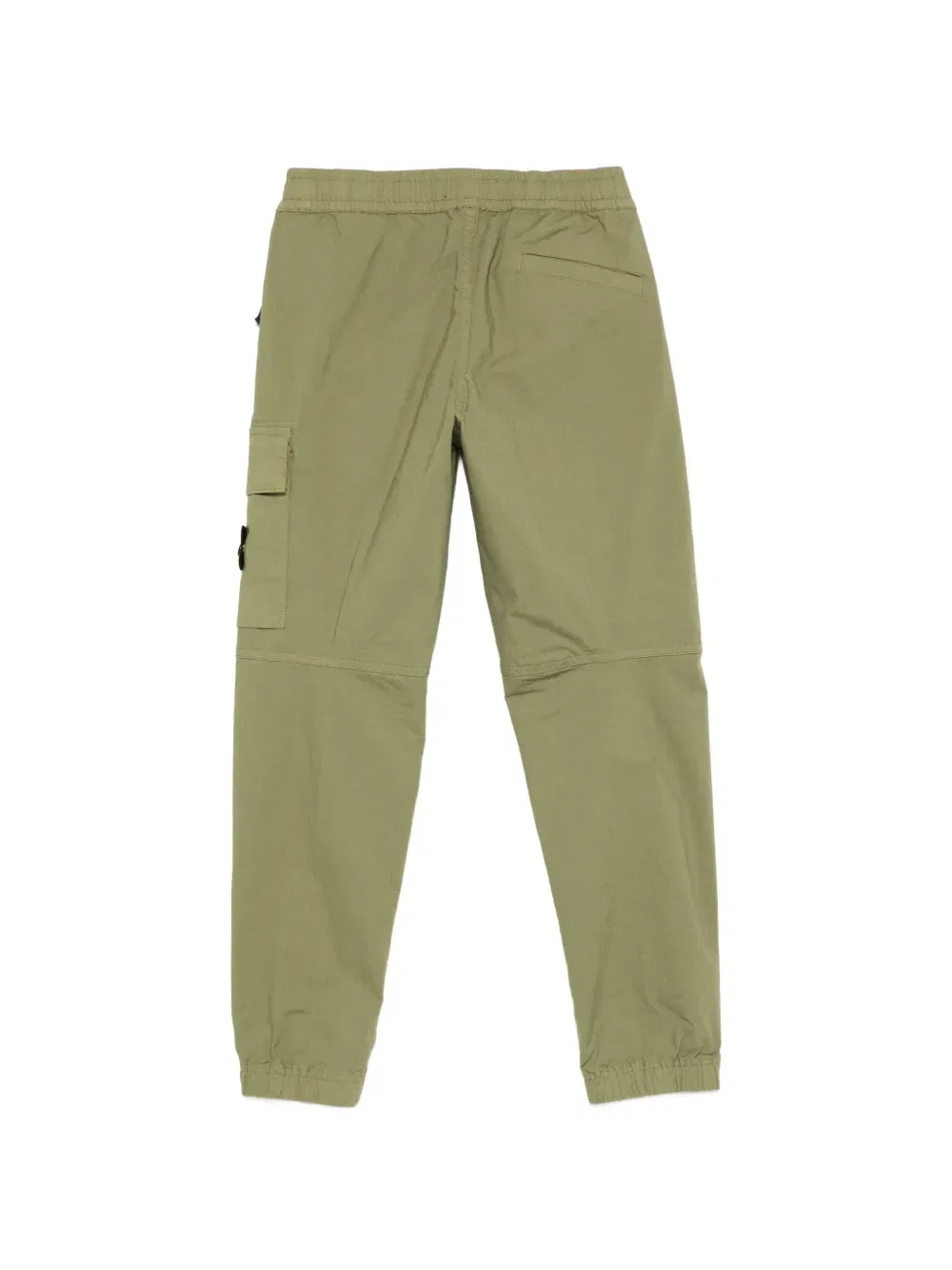 Брюки-карго с нашивкой логотипа Stone Island Junior, зеленый — фото 2