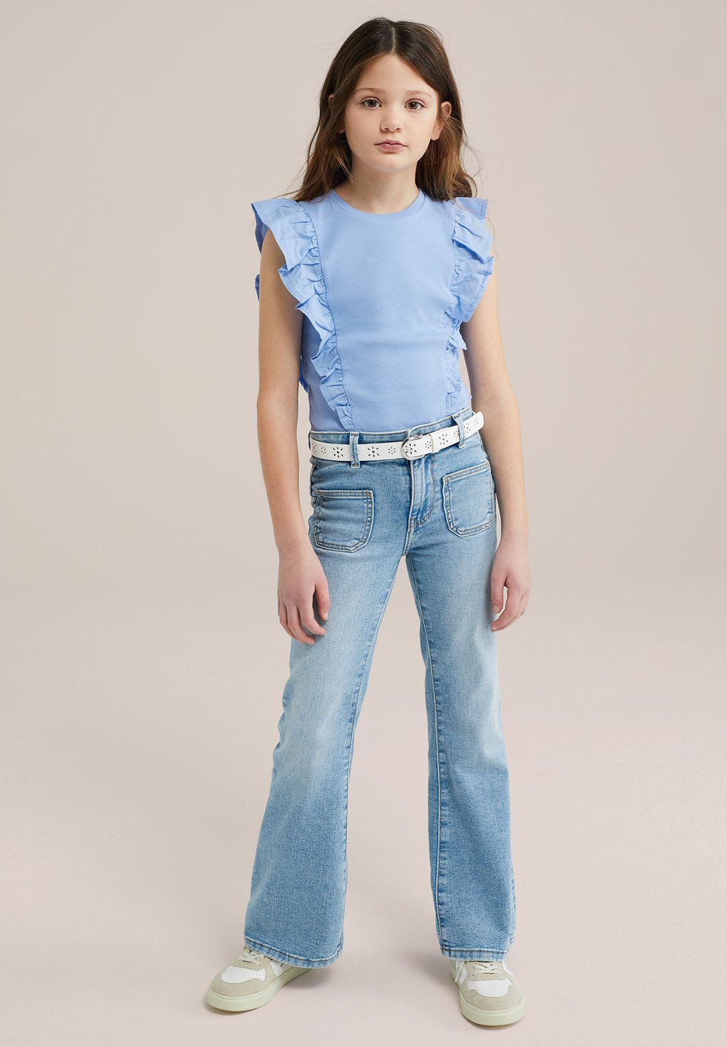 

Топ WE Fashion, цвет Ice Blue