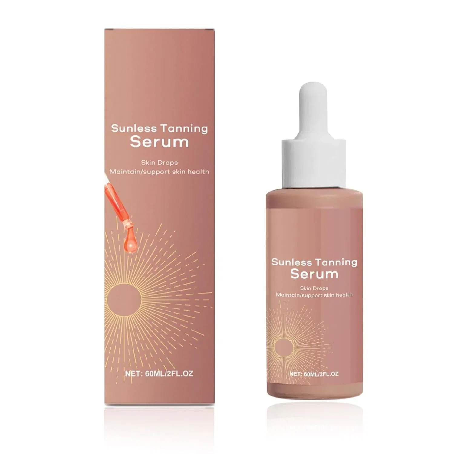 Капли для автозагара Zeria Sunless Tanning Drops (1 штука) Generisch, 1 Items