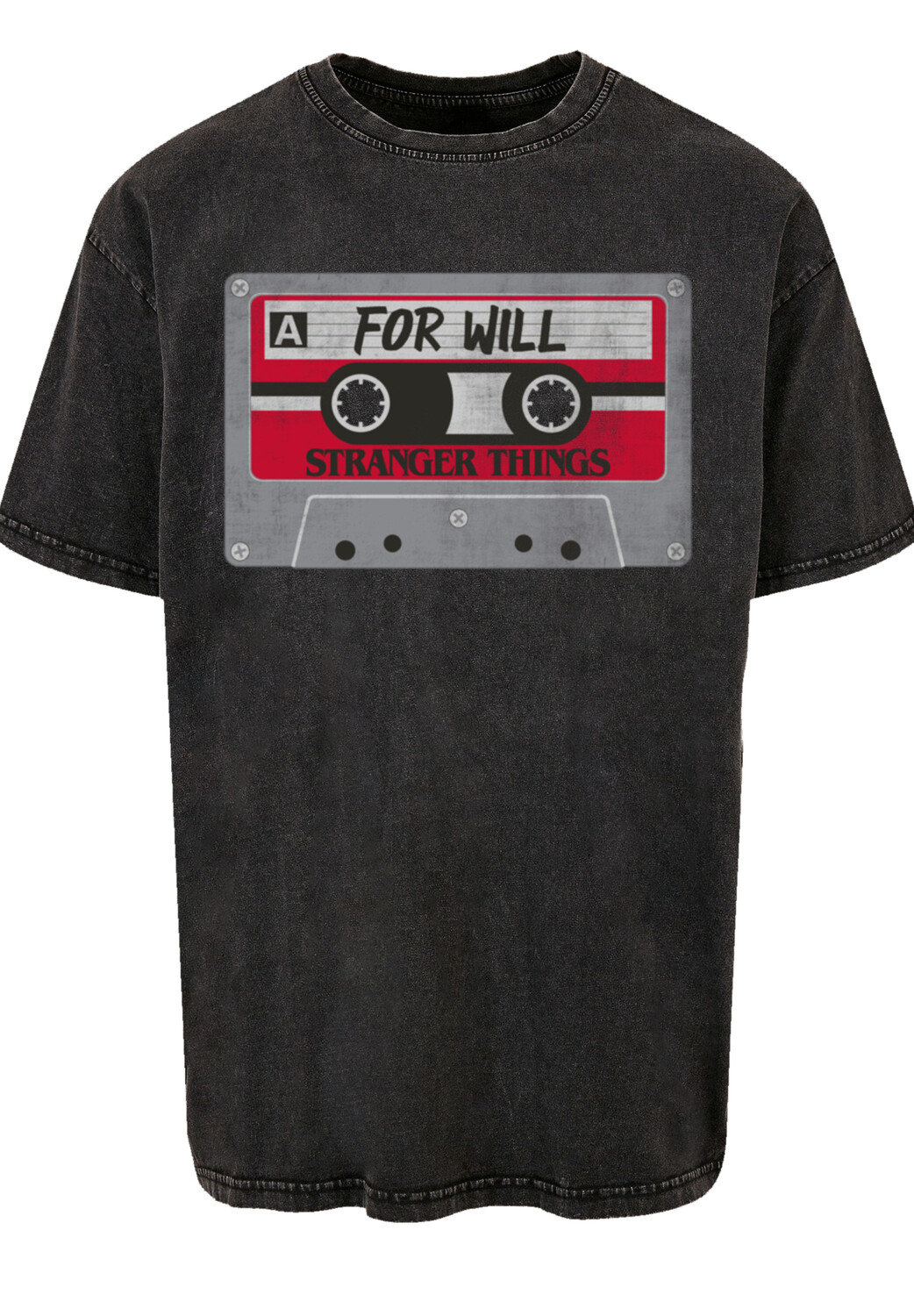 

Футболка F4NT4STIC Stranger Things Cassette For Will Netflix TV Series, черный