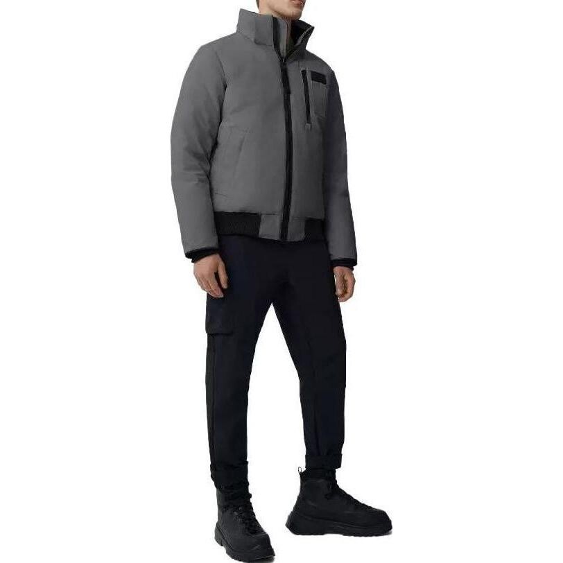 Куртка мужская титанового цвета Canada Goose, цвет Titanium color — фото 4