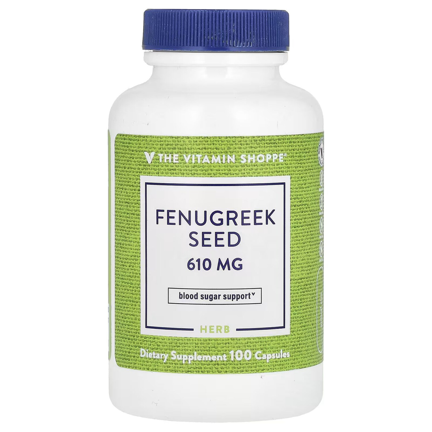 

Семена пажитника, 610 мг, 100 капсул The Vitamin Shoppe
