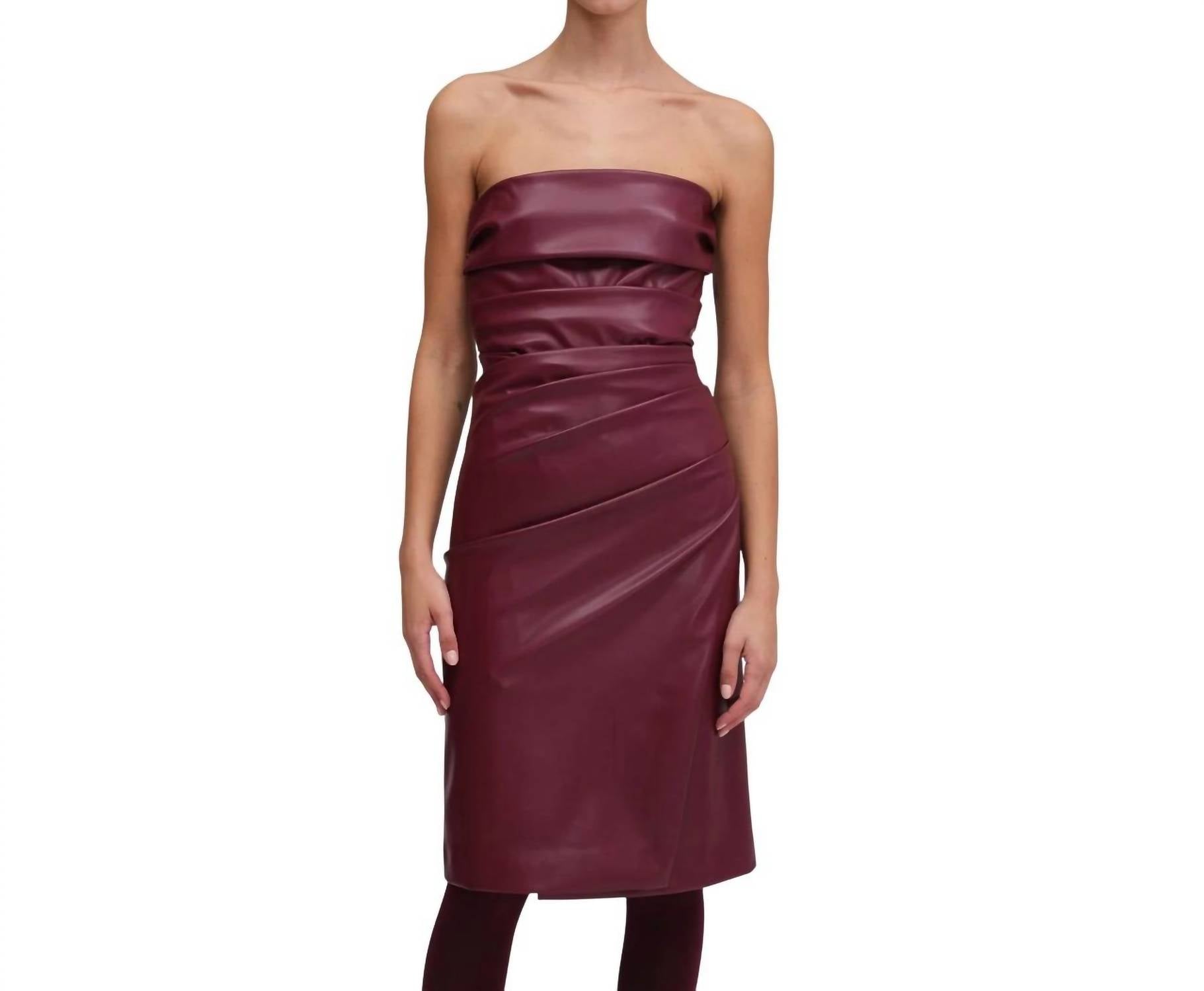 

Платье Mendez в цвете Oxblood RONNY KOBO