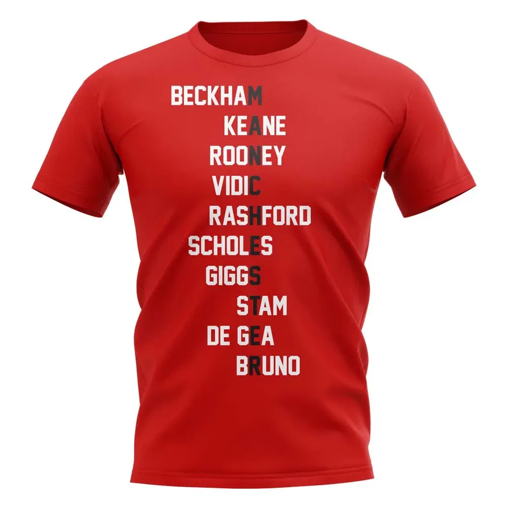 Футболка детская Manchester United FC, красный