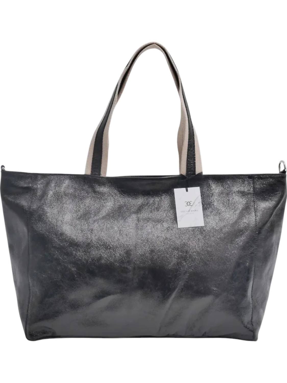 

Женская сумка-тоут For You I Will Weekender черного цвета Cécile Wang, Черный, Женская сумка-тоут For You I Will Weekender черного цвета Cécile Wang